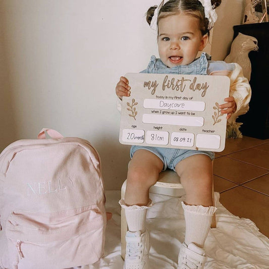 First Day & Last Day Double Sided Board