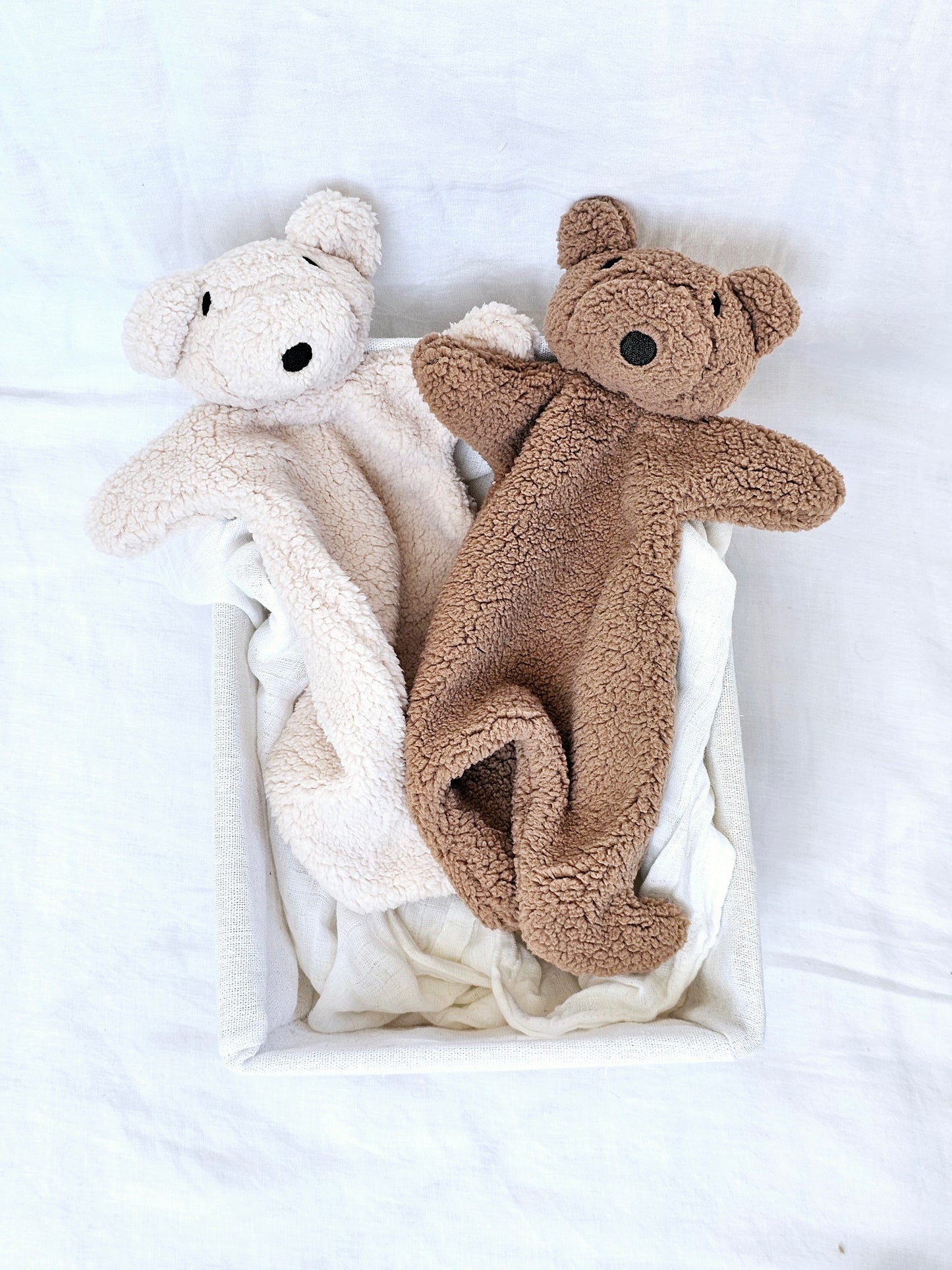 Teddy Comforter - Chocolate