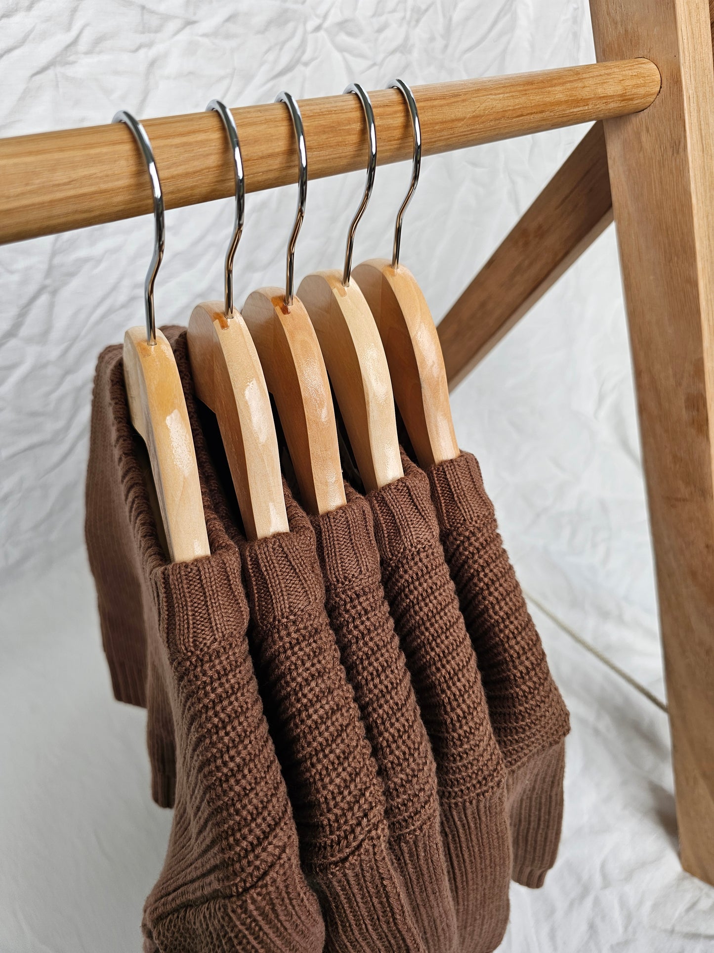 Classic Oversized Knit Sweater - Chocolate