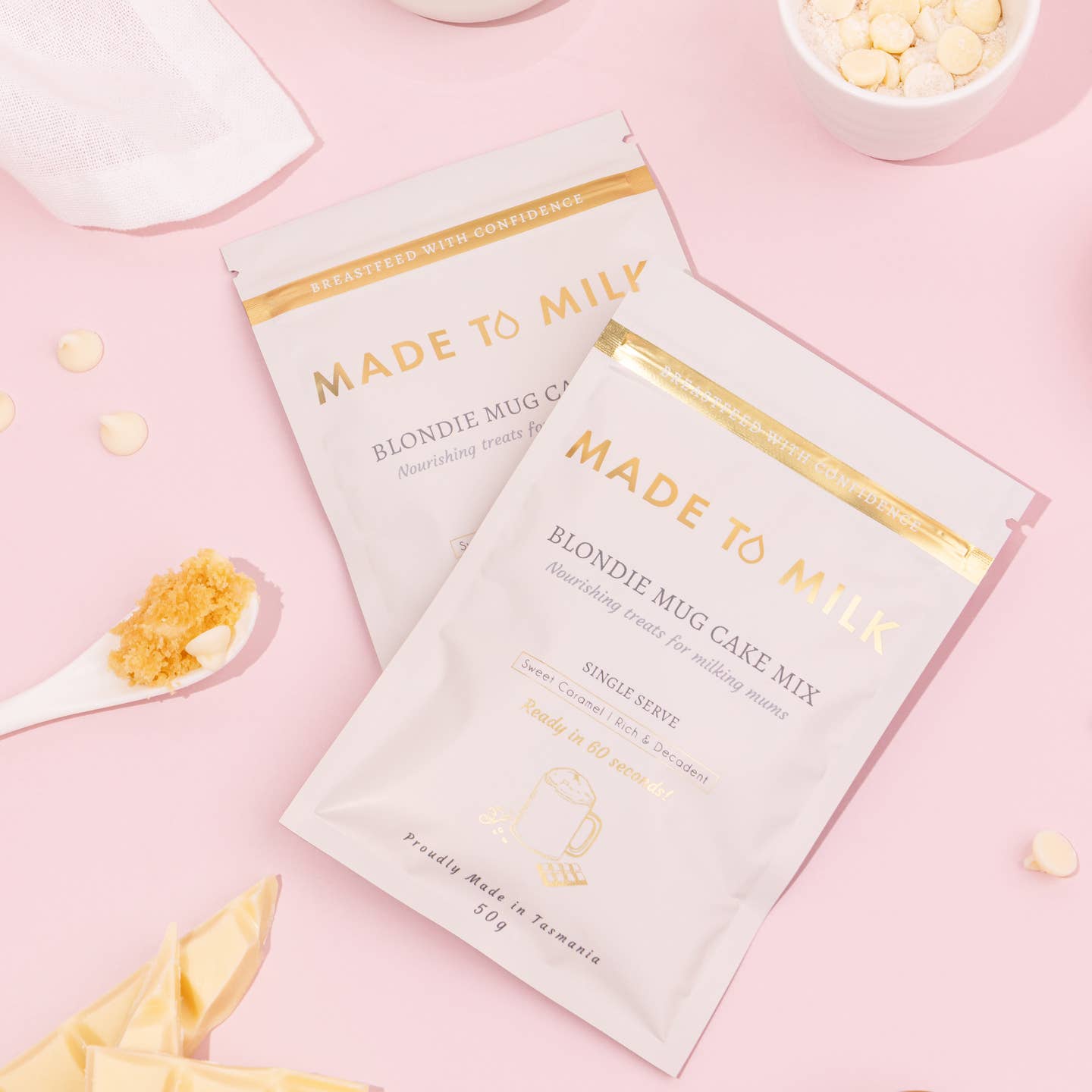 BLONDIE MUG CAKE MIX - SINGLE SERVE