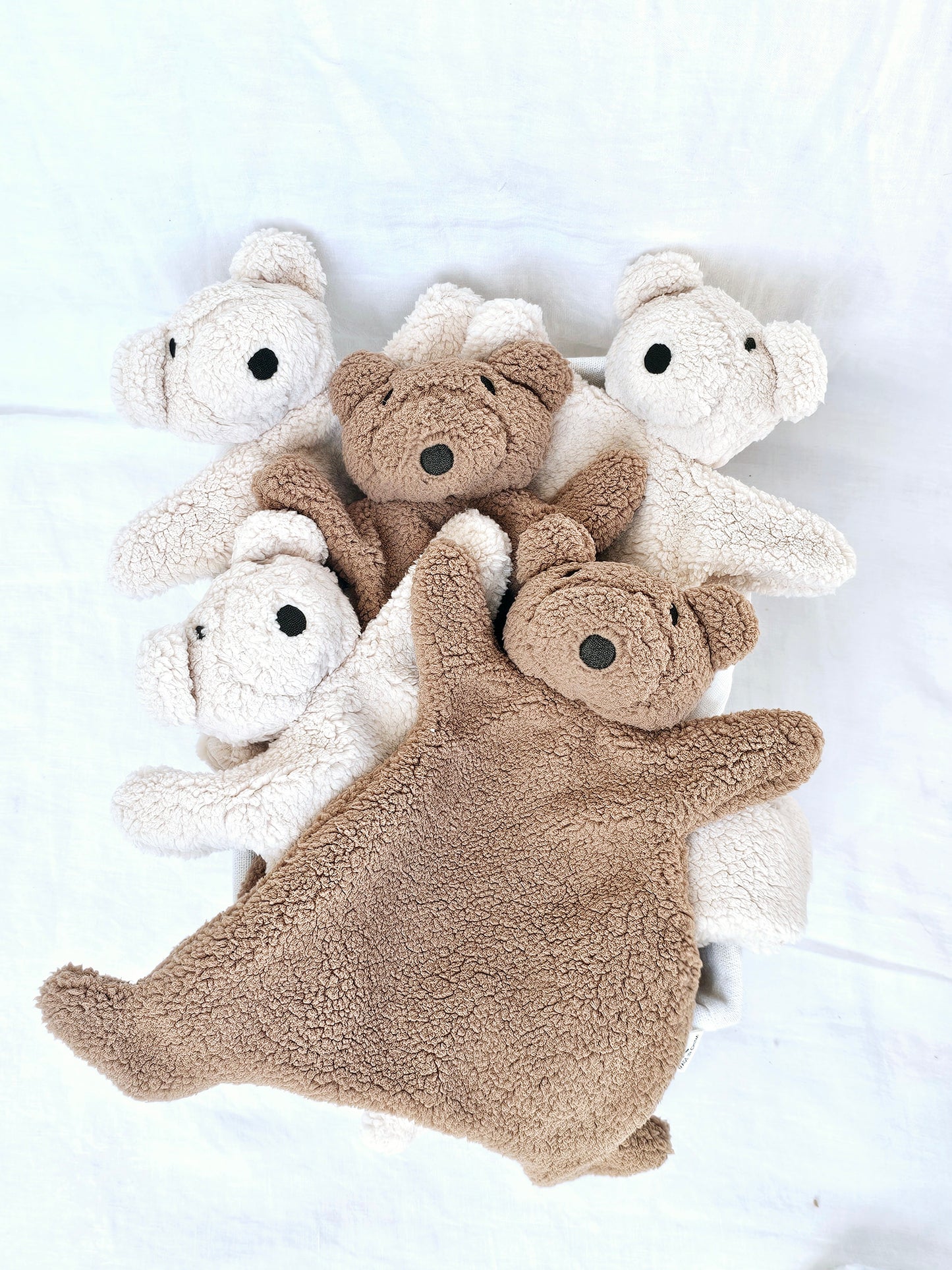 Teddy Comforter - Cream