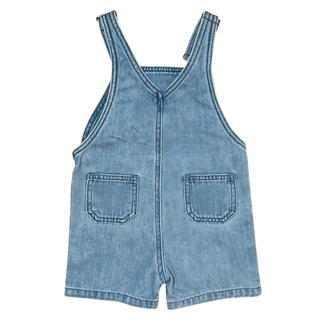 Denim Short Overalls