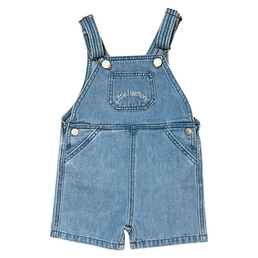 Denim Short Overalls