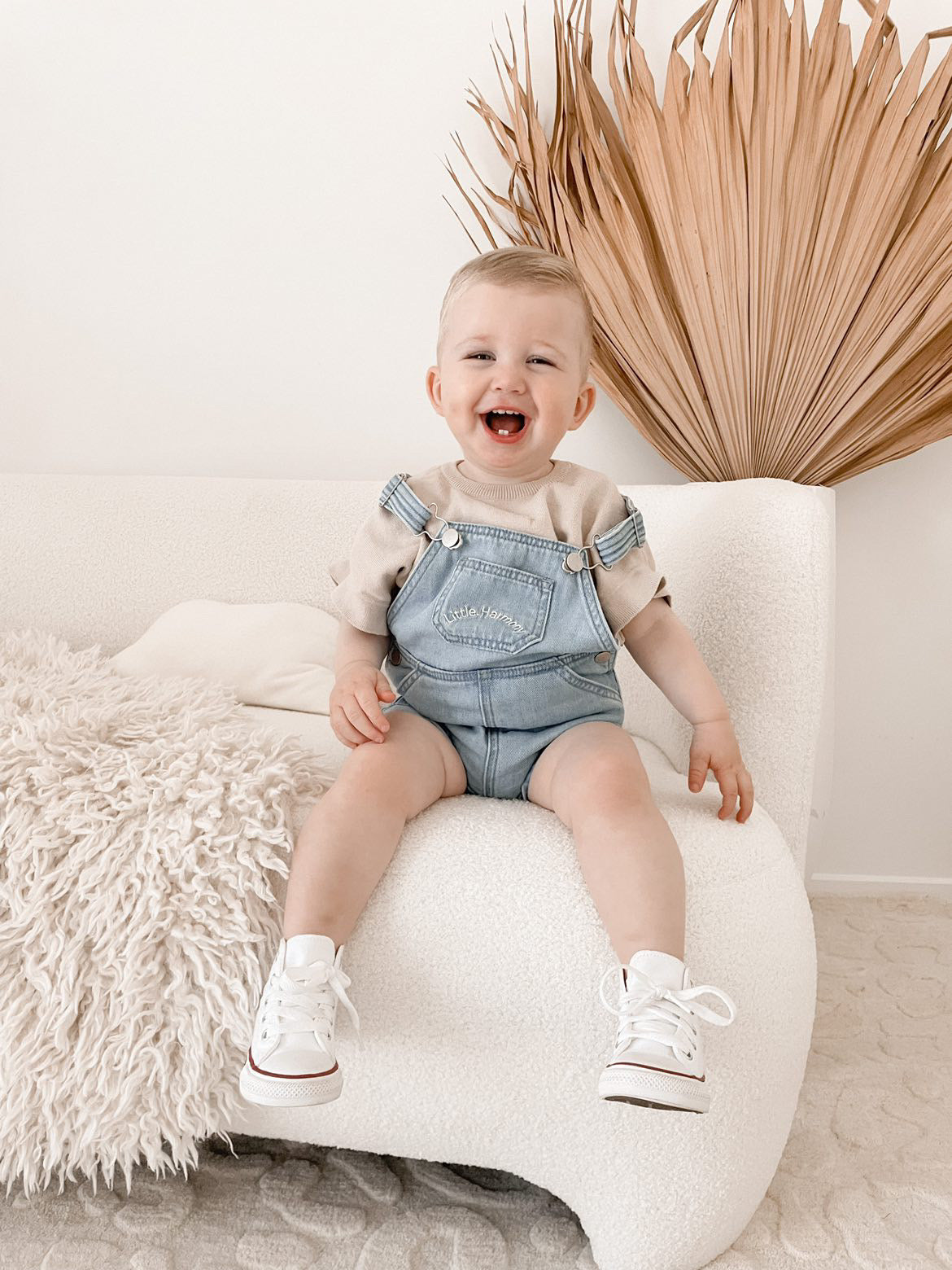 Denim Short Overalls