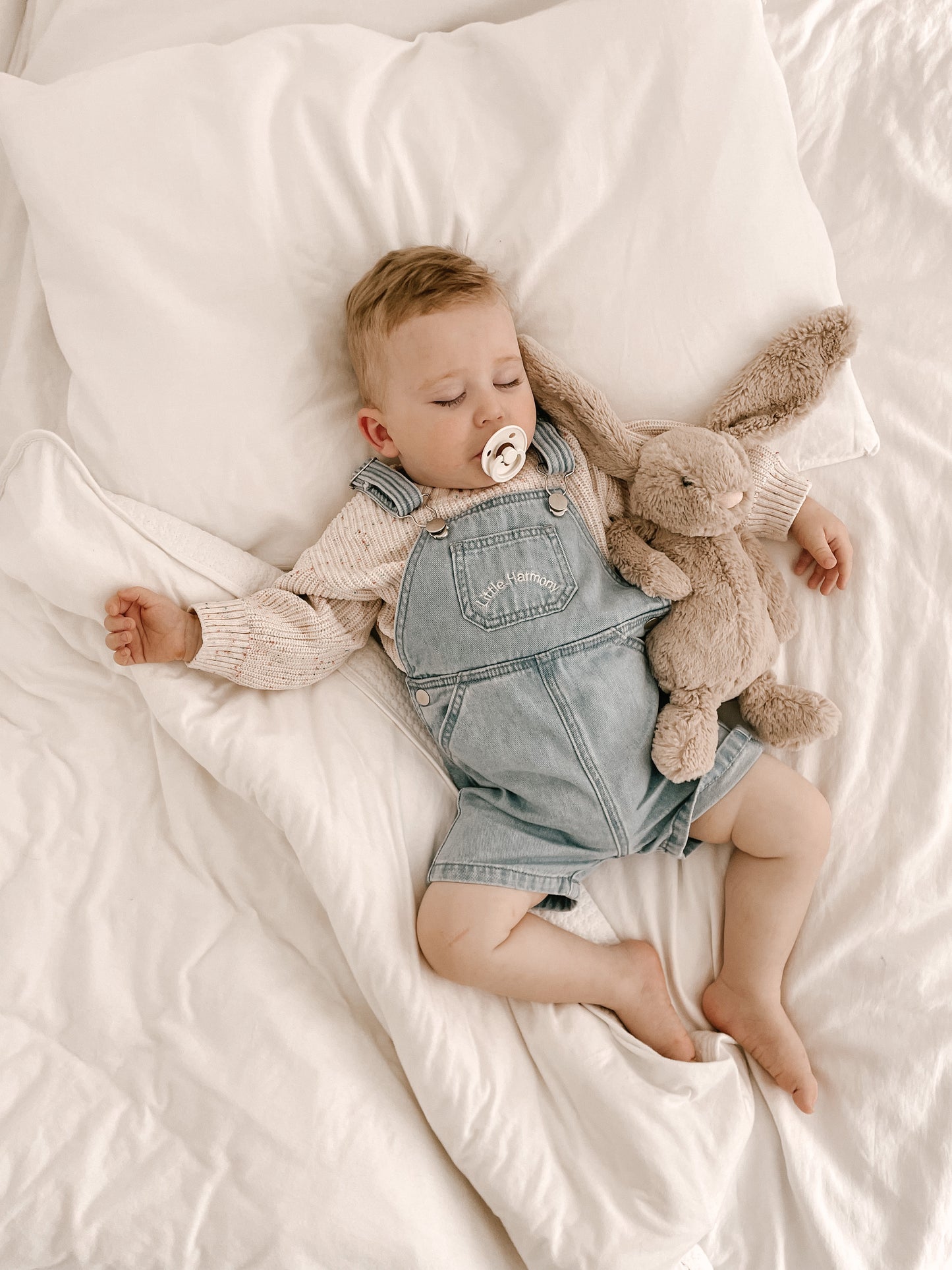 Denim Short Overalls