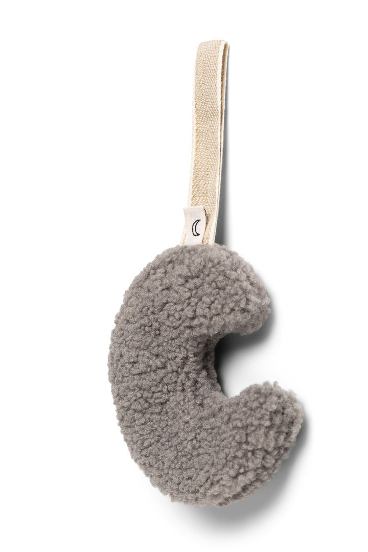 Teddy Moon Pacifier Holder | Storm