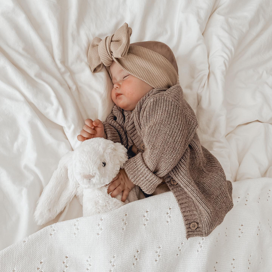 Knitted Cardigan- Chocolate