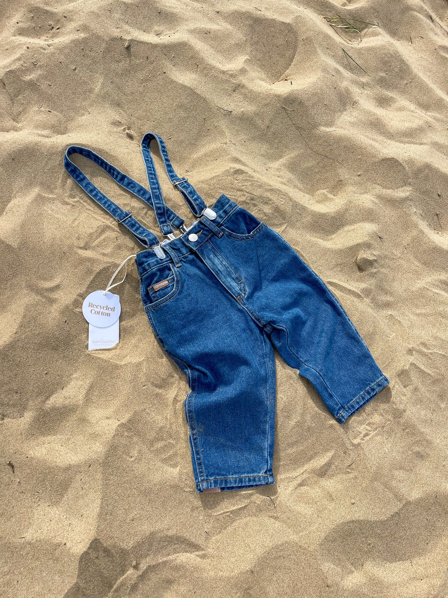 Twin Collective Johnny Jean - 70s Blue Recycled Cotton