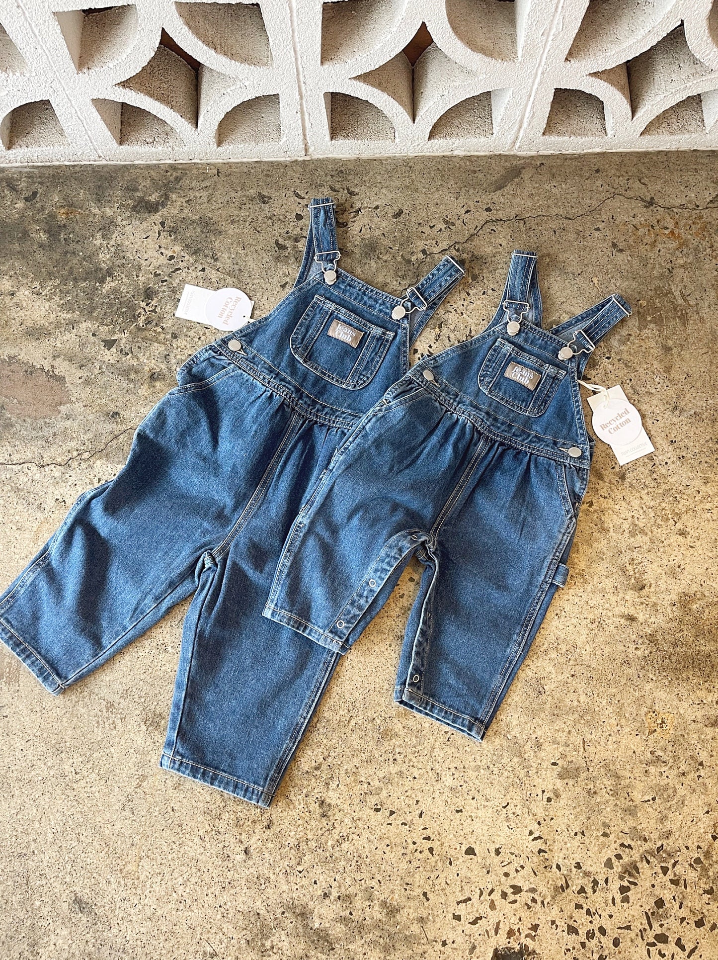 Twin Collective Carpenter Overall - Blue Night