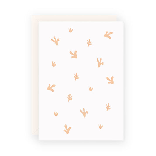 'Nature Speckles' Card