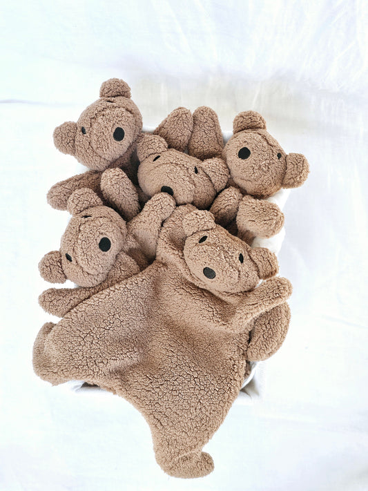 Teddy Comforter - Chocolate