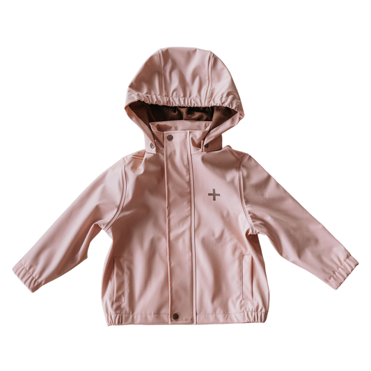 RECYCLED RAIN JACKET - DESERT ROSE