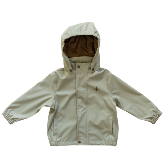 RECYCLED RAIN JACKET - SAND