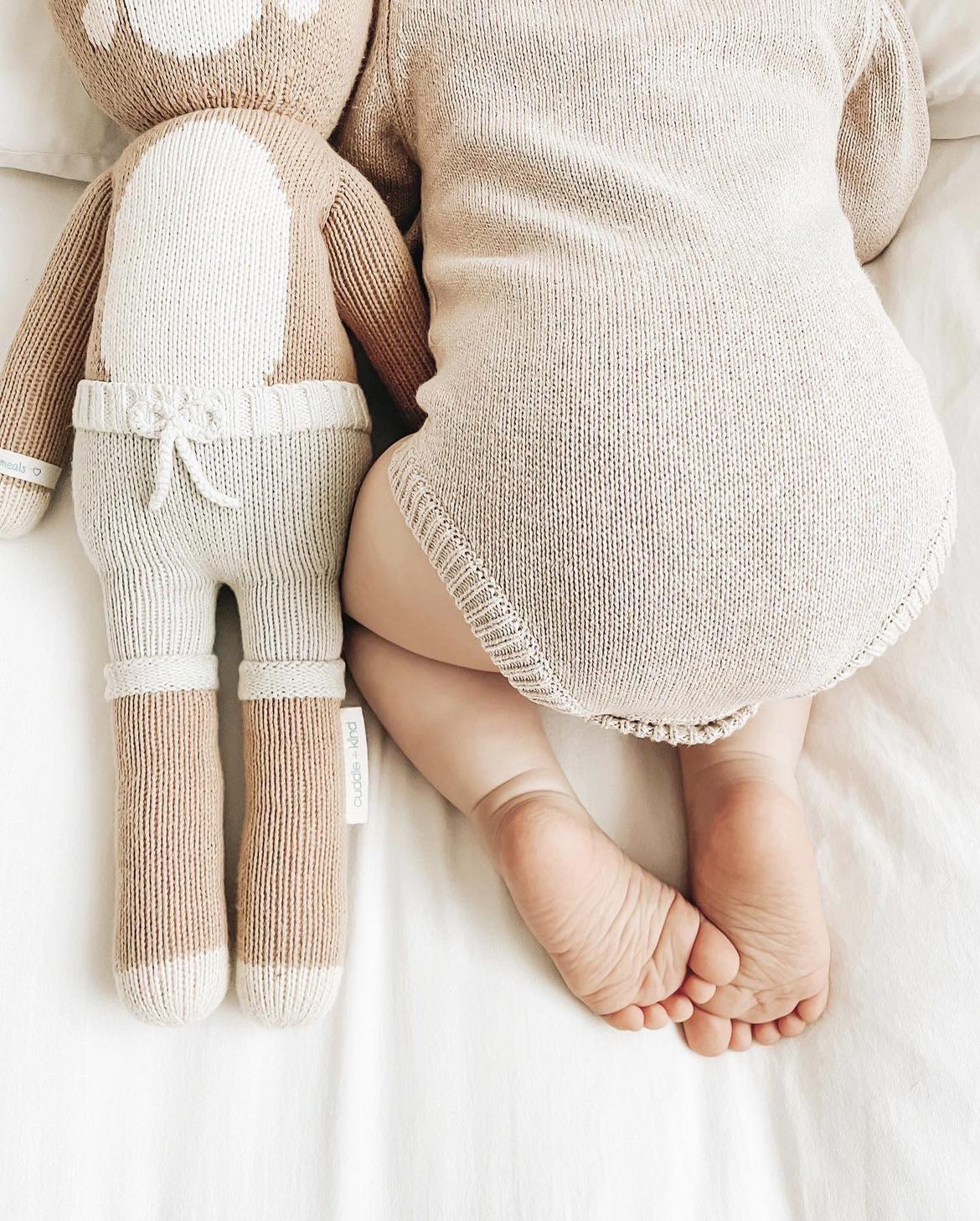 Knit Romper- Chai