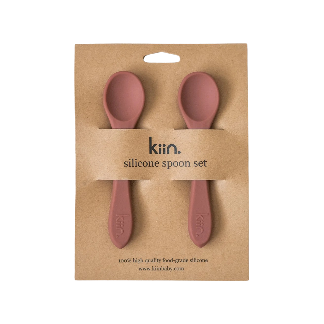 Silicone Spoon Twin Pack- Rosewood