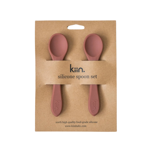 Silicone Spoon Twin Pack- Rosewood