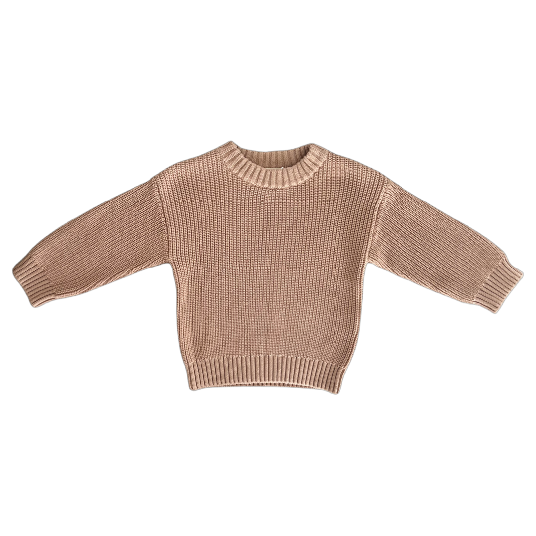 Chunky Knit- Peach