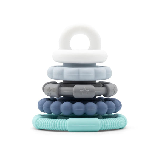 Rainbow Stacker and Teether Toy- Ocean