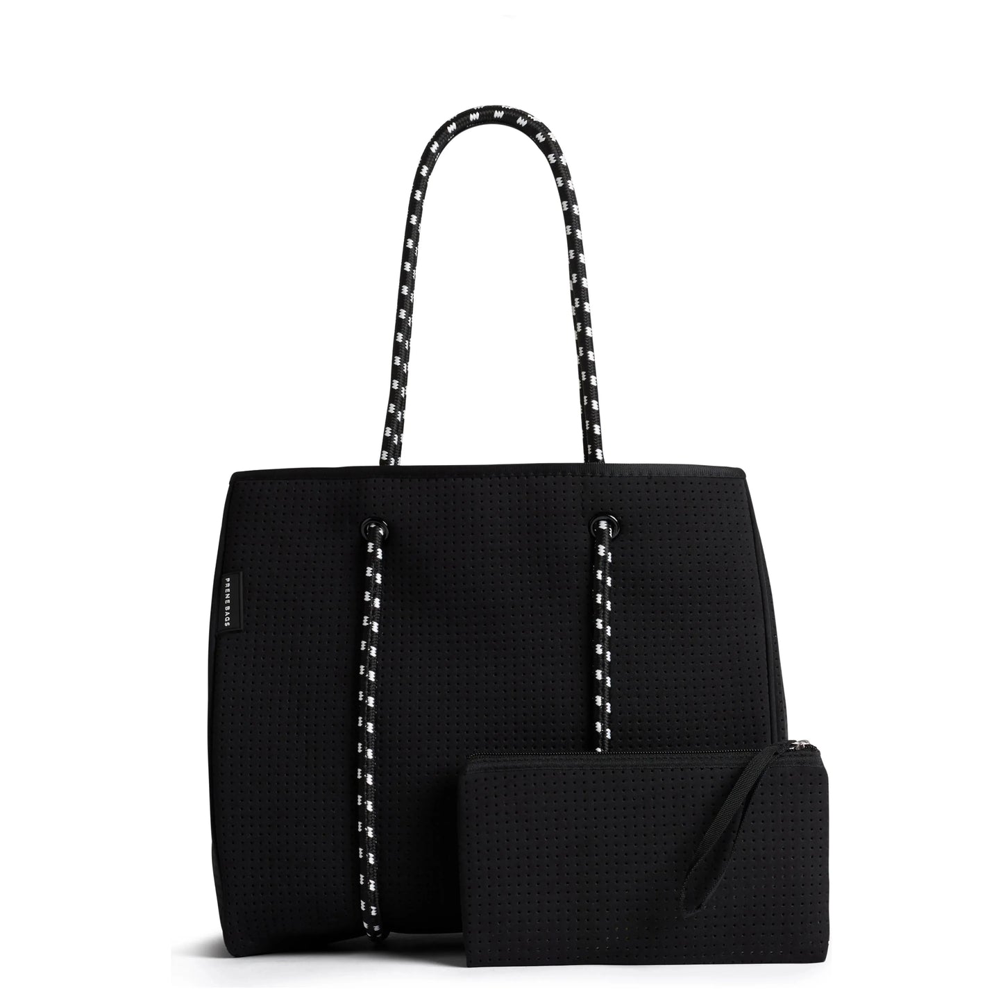 The Brighton Bag (BLACK) Neoprene Tote Bag