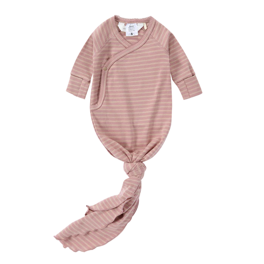 ORGANIC KIMONO GOWN. CANDY FLOSS